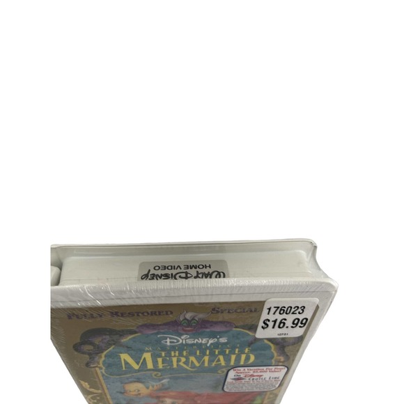 Disney Masterpiece The Little Mermaid VHS 1998 Special Edition New Sealed - Picture 6 of 10